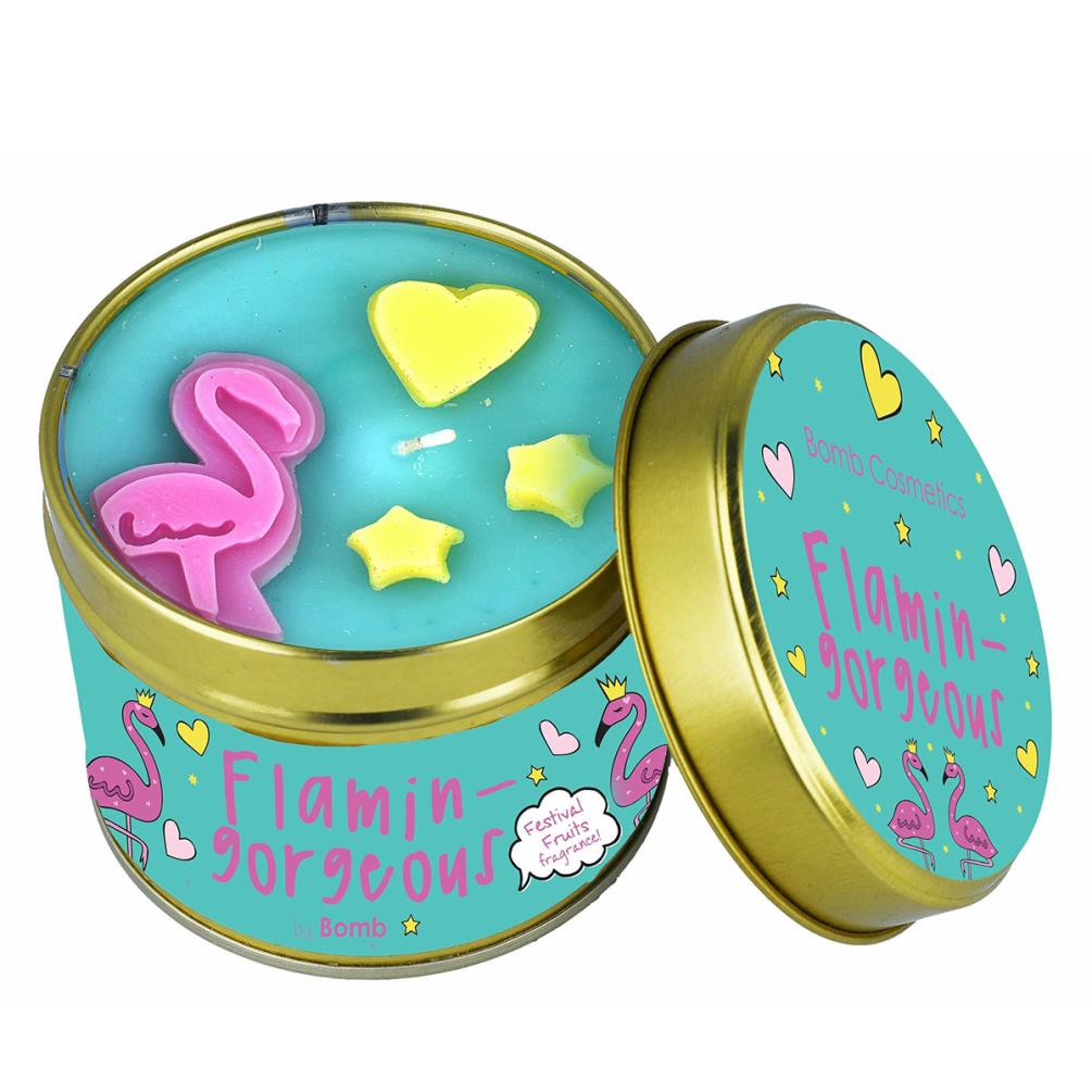 Bomb Cosmetics Flamingorgous Tin Candle £9.67